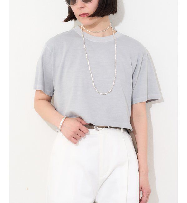  「ピグメントショートTシャツ」|Tシャツ・カットソー|