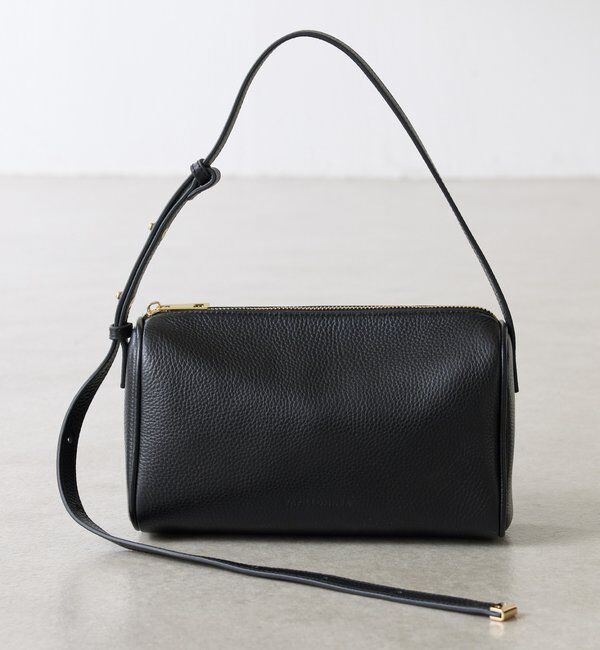  「【牛革/２WAY/500mlペットボトル】シュリンクリンオーバルショルダーバッグ」|トートバッグ|