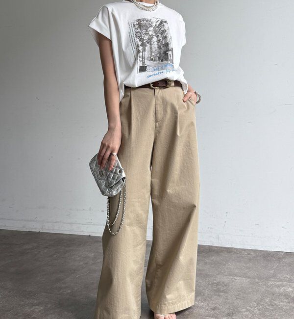  「【WEB限定】バックジップフォトロゴTEE」|Tシャツ・カットソー|