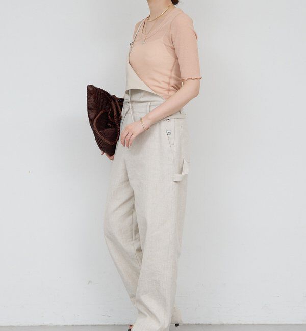  「【La nature linge】シアーワッフルTee」|Tシャツ・カットソー|