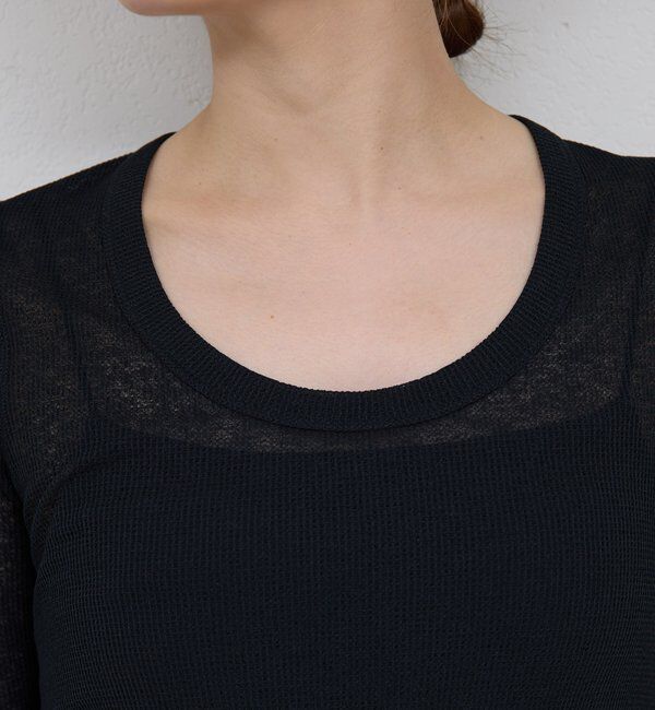  「【La nature linge】シアーワッフルTee」|Tシャツ・カットソー|