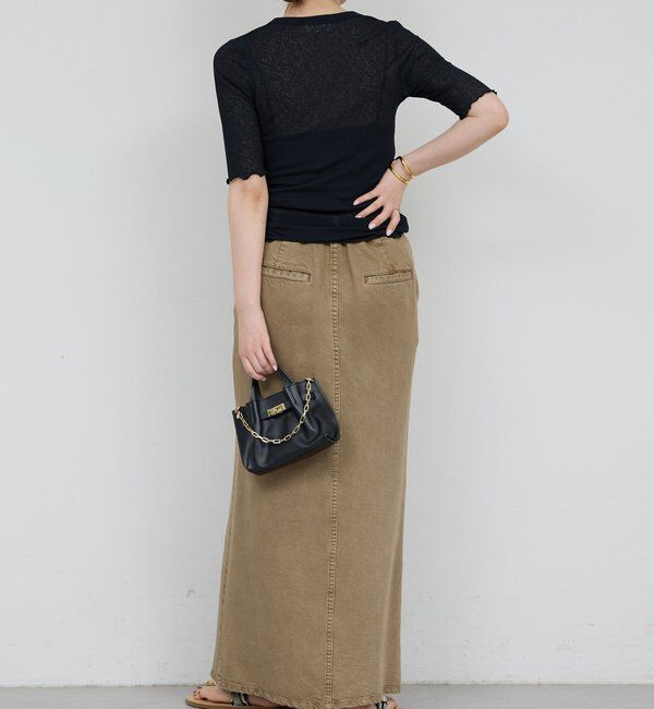  「【La nature linge】シアーワッフルTee」|Tシャツ・カットソー|