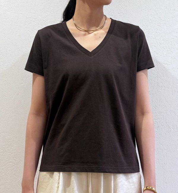  「ディープVカットソー」|Tシャツ・カットソー|