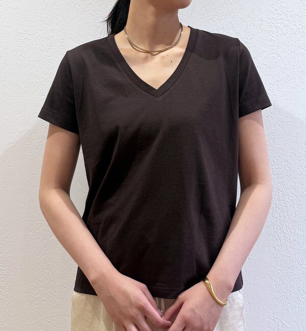  「ディープVカットソー」|Tシャツ・カットソー|