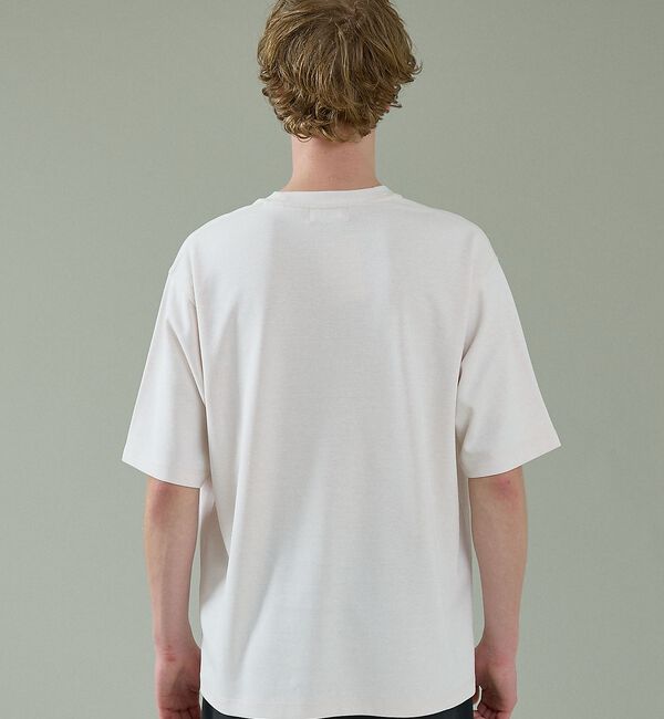 ABAHOUSE「【リバーシブルカラー】ライトポンチ 半袖Tシャツ / リラックスフィット」|Tシャツ・カットソー|