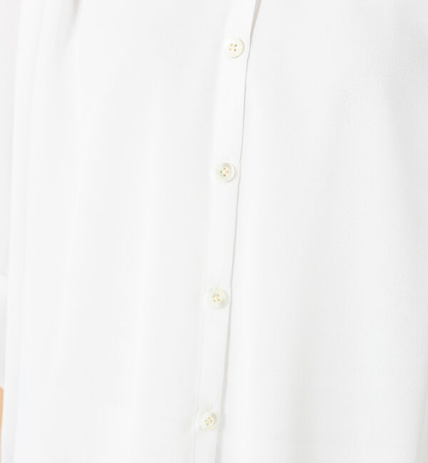 qualite「【STORY&times;qualite】ジョーゼットカーデブラウス」|シャツ・ブラウス|