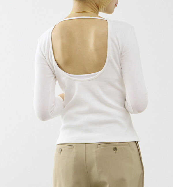 SOFFITTO「【GREEN BUTTER/グリーンバター】Three-quarter Sleeve Tee」|Tシャツ・カットソー|