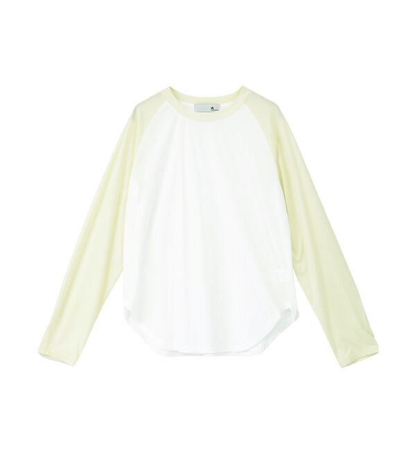 SOFFITTO「【A_/エース】カーブヘムベースボールTシャツ」|Tシャツ・カットソー|