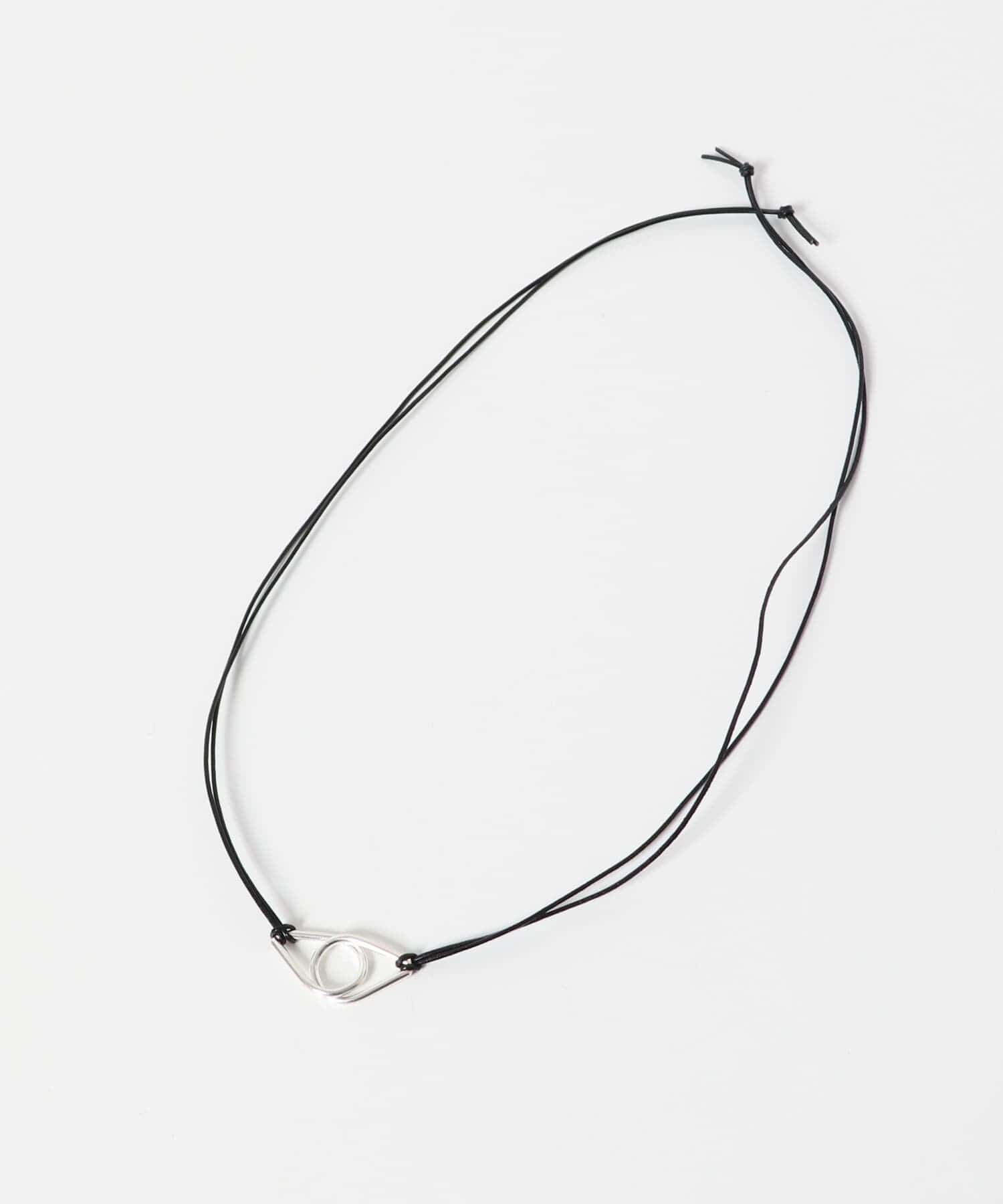 SMELLY「SMELLY so&rsquo;　twin drop cord necklace」|ネックレス|