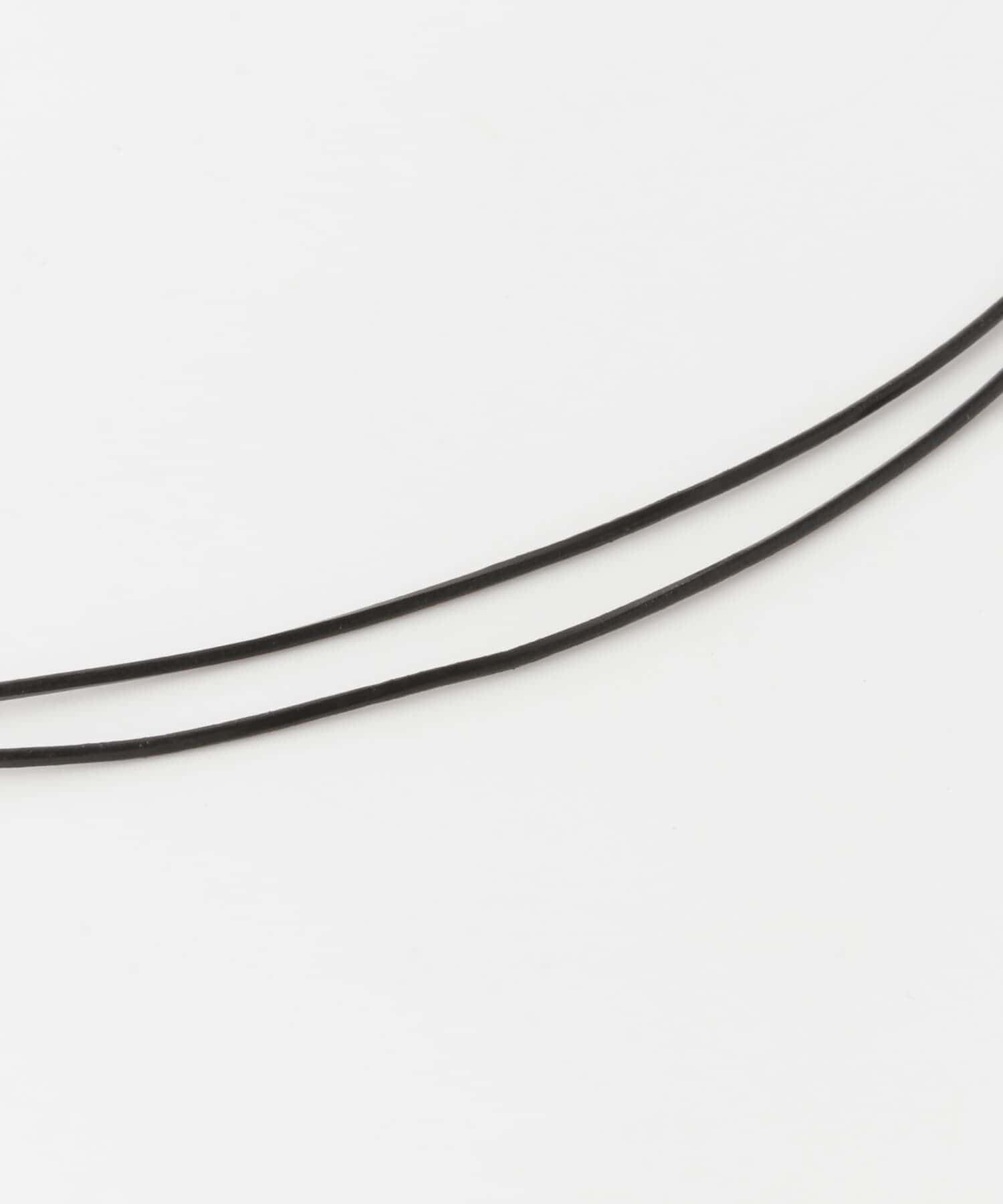 SMELLY「SMELLY so&rsquo;　twin drop cord necklace」|ネックレス|