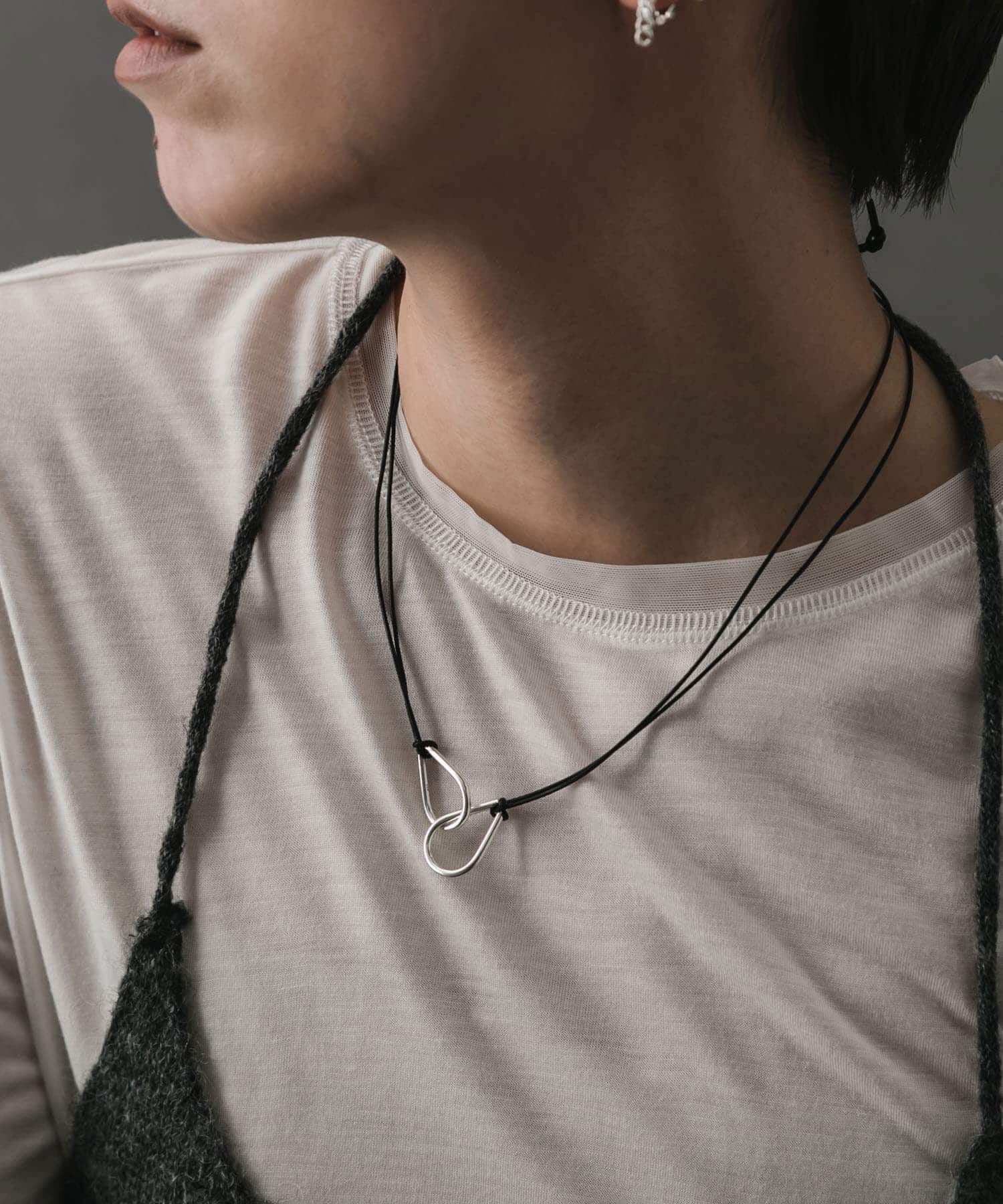 SMELLY「SMELLY so&rsquo;　twin drop cord necklace」|ネックレス|