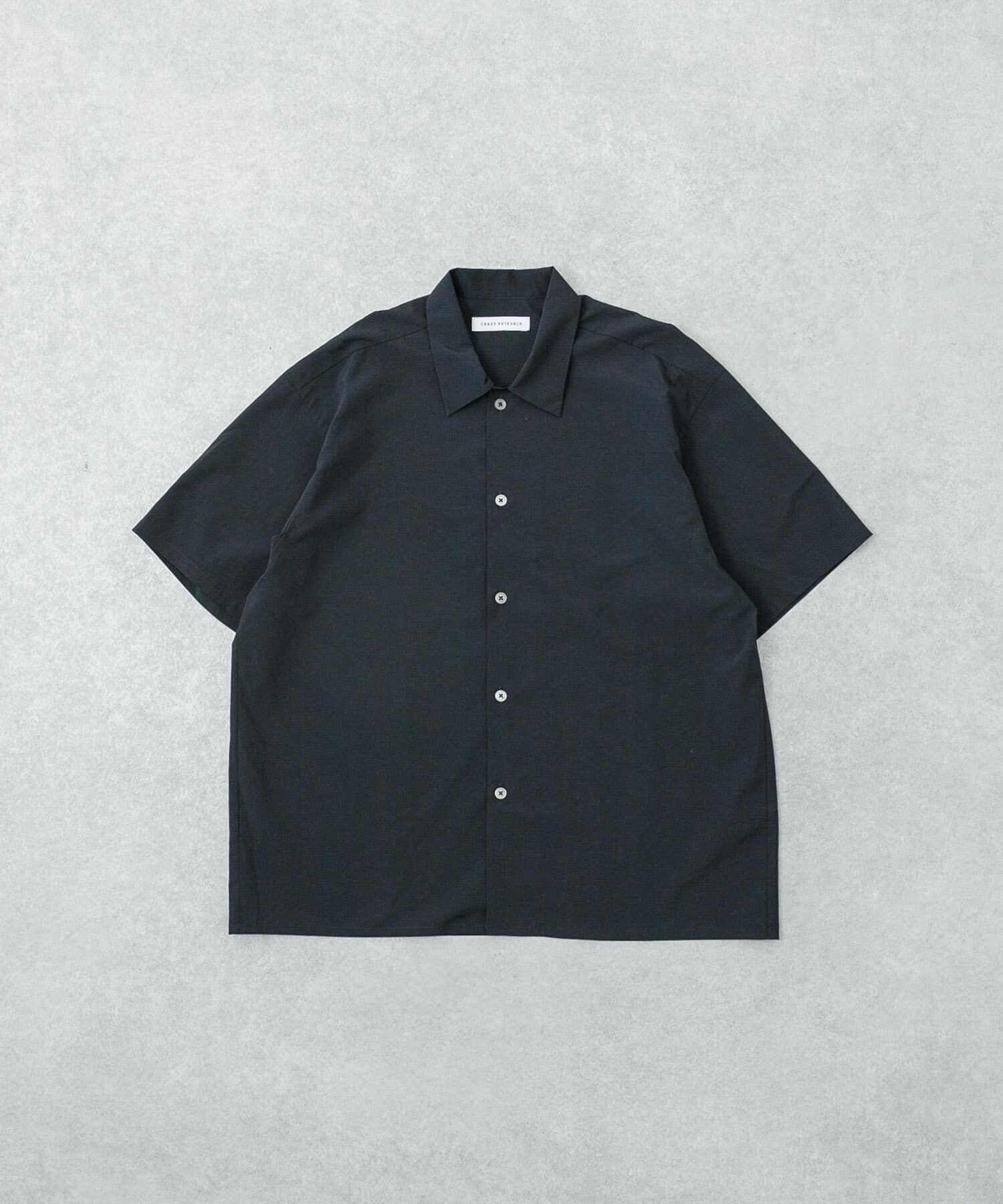 URBAN RESEARCH「BROAD FUNCTION SHIRTS」|シャツ・ブラウス|ブラック