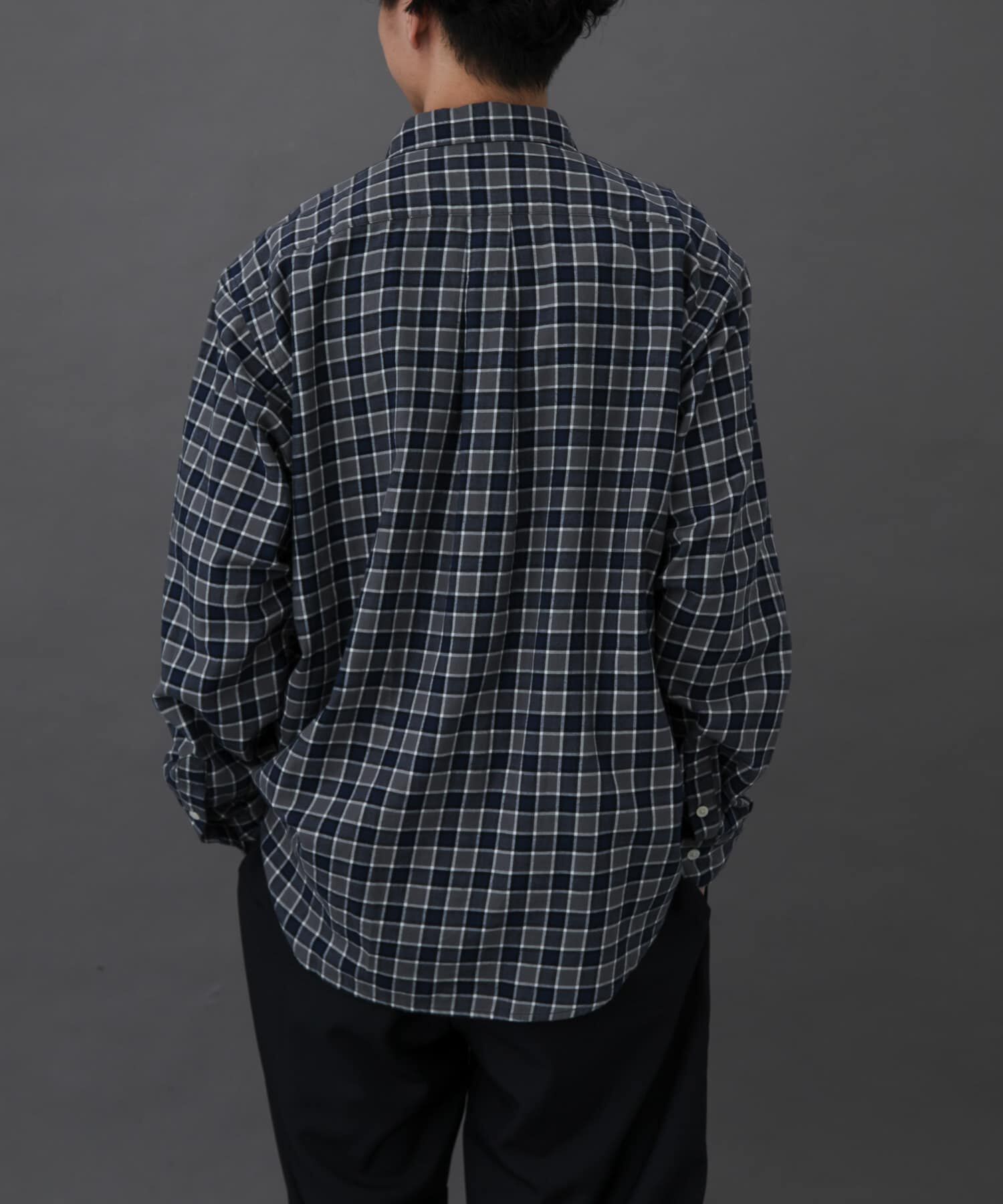 URBAN RESEARCH DOORS「FORK&SPOON　ネルチェックシャツ」|シャツ・ブラウス|