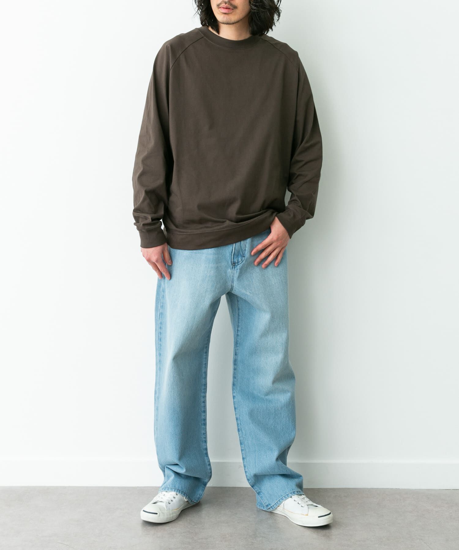 Sonny Label 「ハイスペラグランロングスリーブTシャツ」|Tシャツ・カットソー|