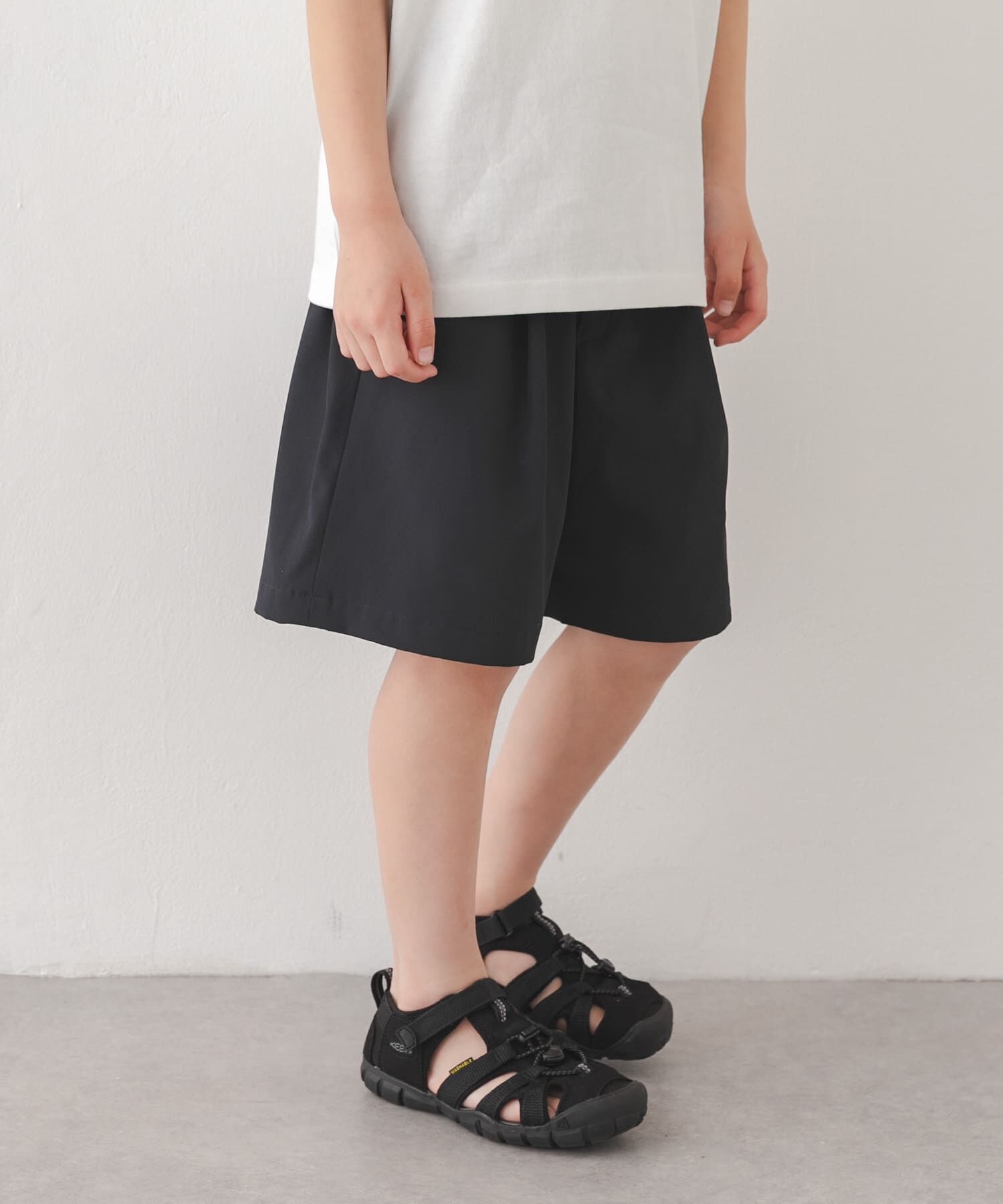 URBAN RESEARCH DOORS「『150サイズあり』『親子リンク』『UR TECH』サマシェアショーツ(KIDS)」|その他|チャコールグレー