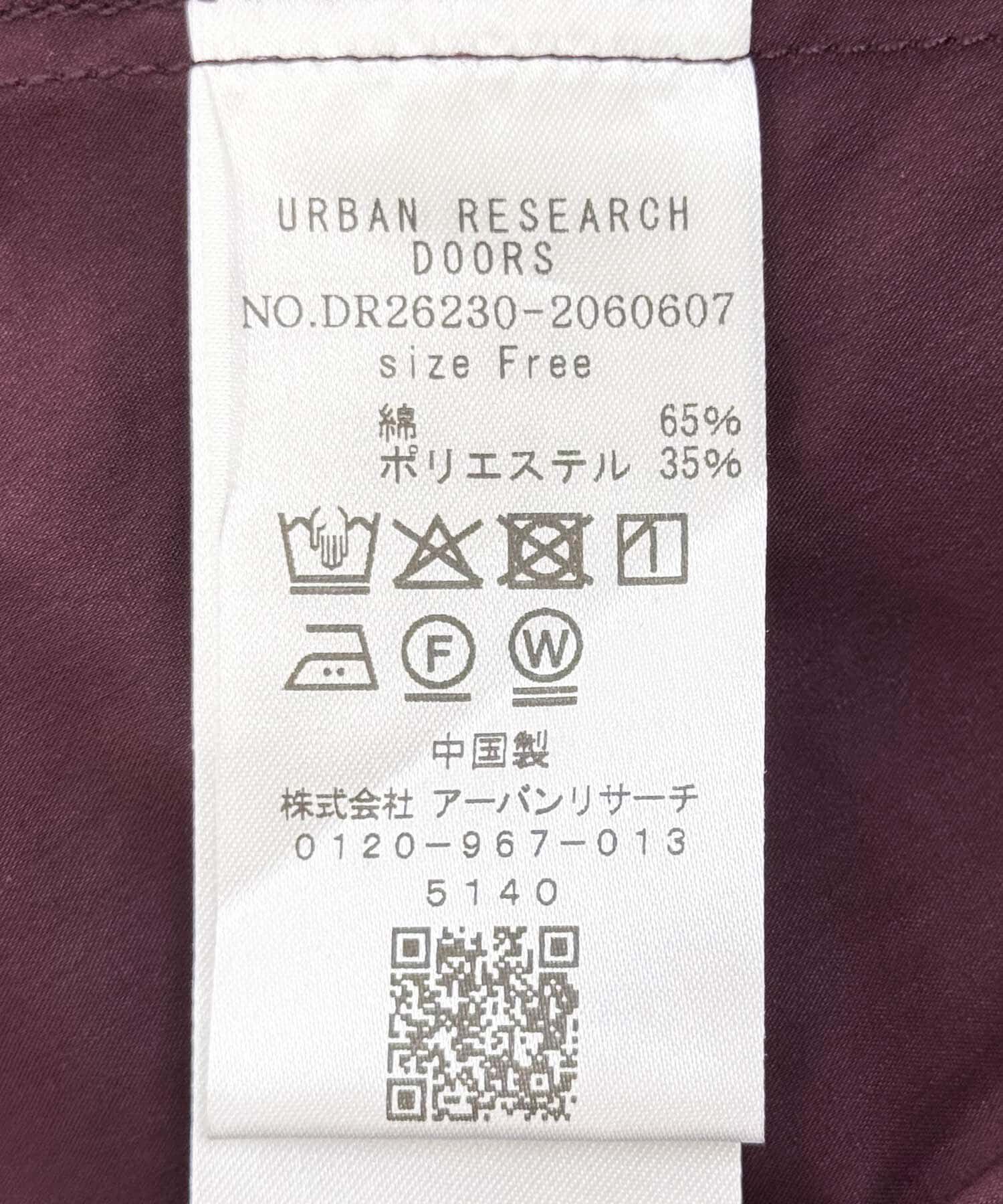 URBAN RESEARCH DOORS「撥水ノースリーブAラインワンピース」|ワンピース|