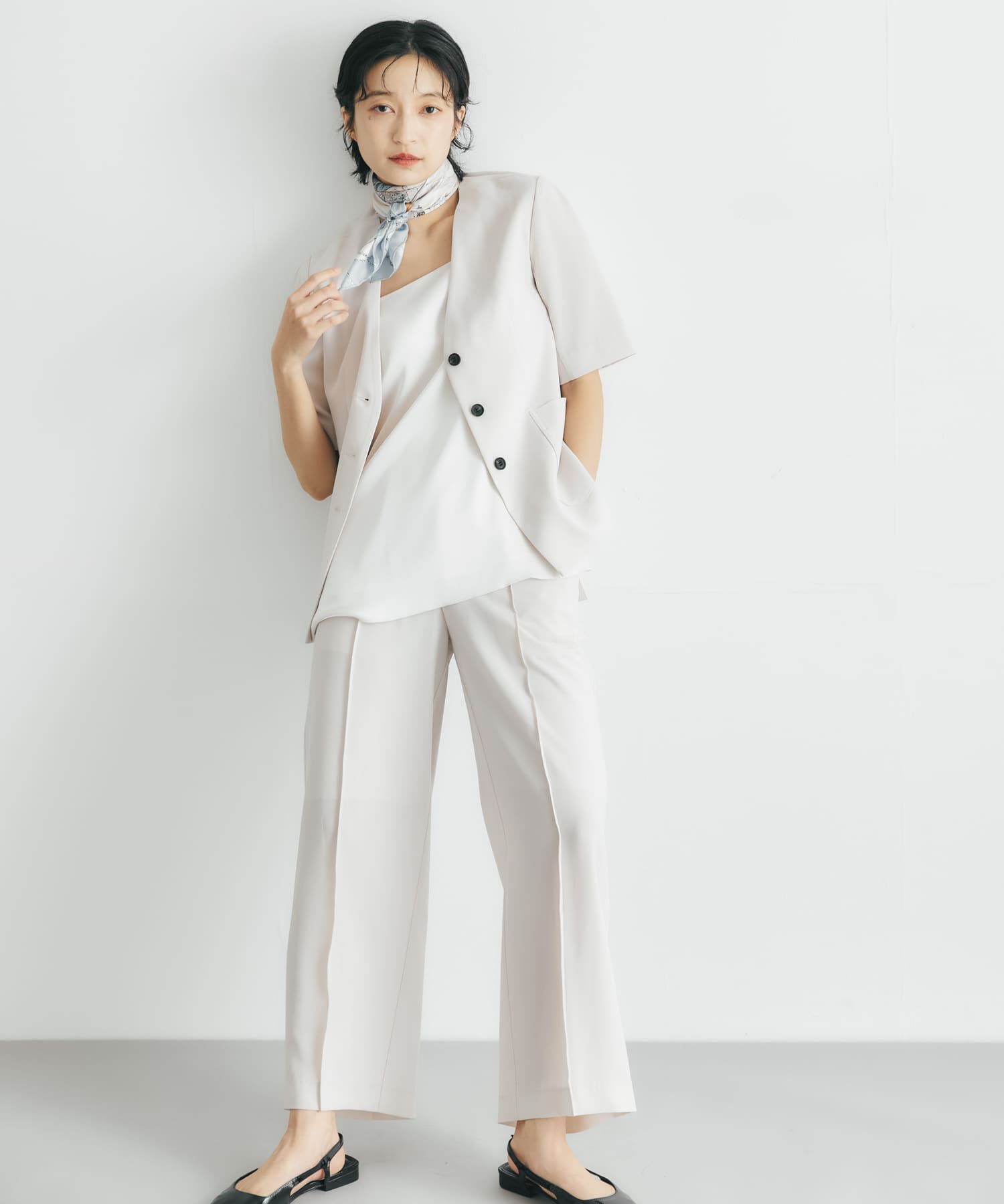 URBAN RESEARCH ROSSO「クールタッチ 防シワ ストレートパンツ」|その他|