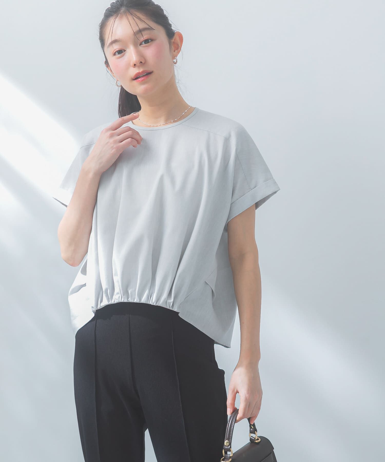 URBAN RESEARCH ROSSO「リネン混ドルマンプルオーバー」|シャツ・ブラウス|