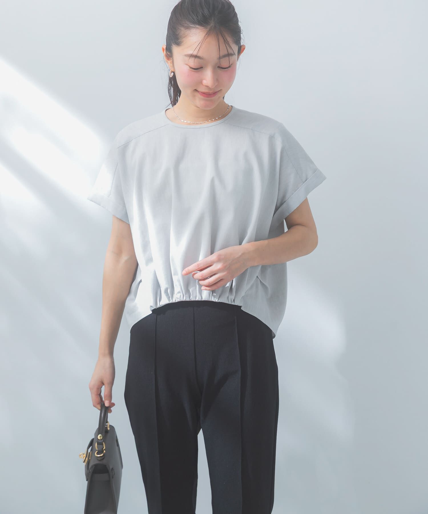 URBAN RESEARCH ROSSO「リネン混ドルマンプルオーバー」|シャツ・ブラウス|