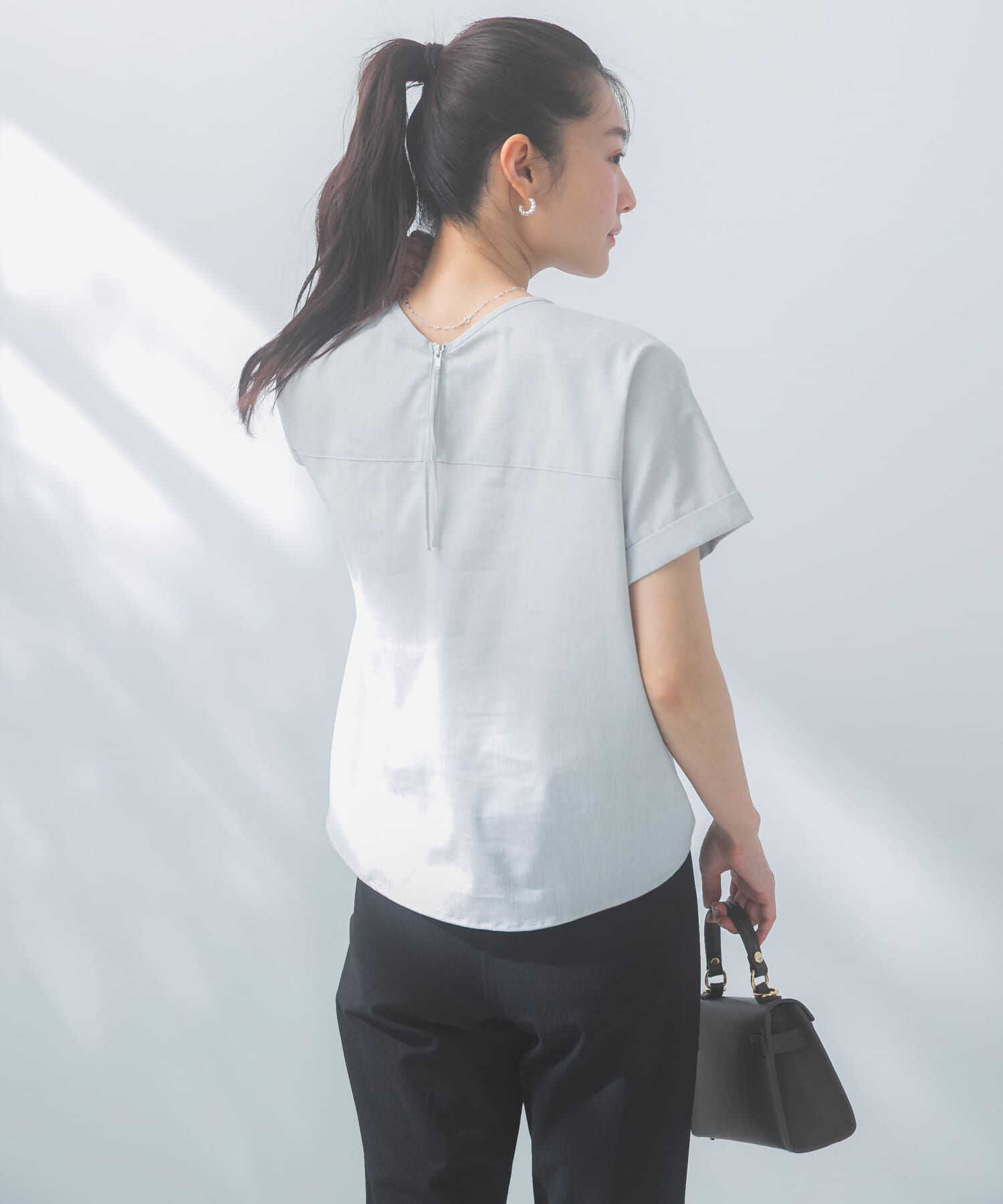 URBAN RESEARCH ROSSO「リネン混ドルマンプルオーバー」|シャツ・ブラウス|