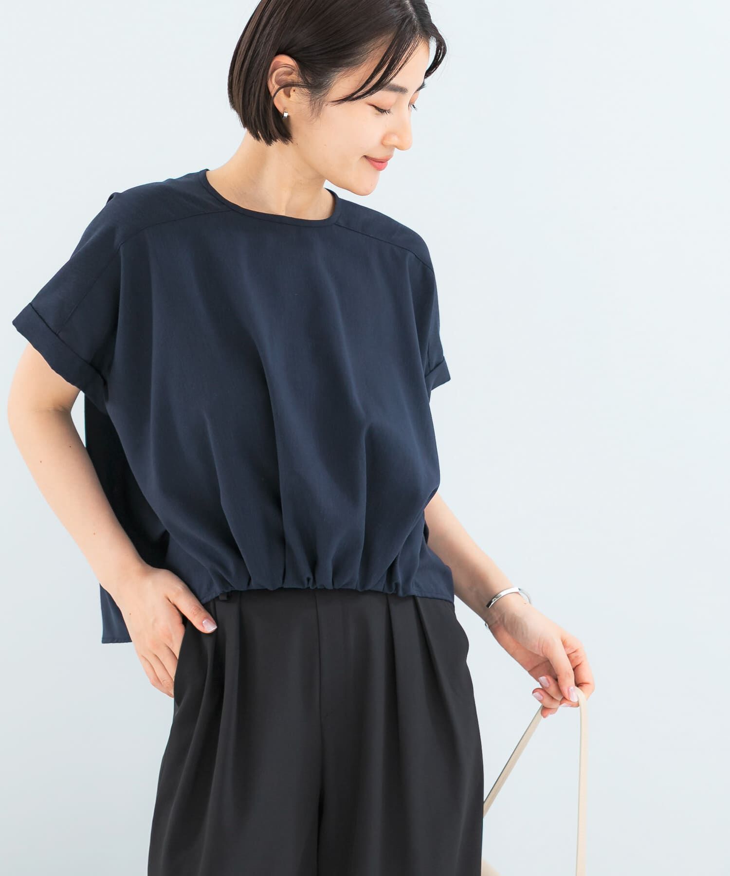URBAN RESEARCH ROSSO「リネン混ドルマンプルオーバー」|シャツ・ブラウス|