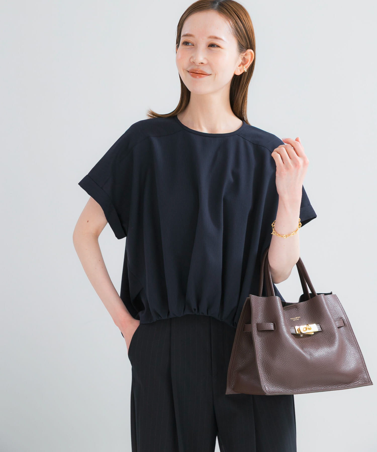 URBAN RESEARCH ROSSO「リネン混ドルマンプルオーバー」|シャツ・ブラウス|