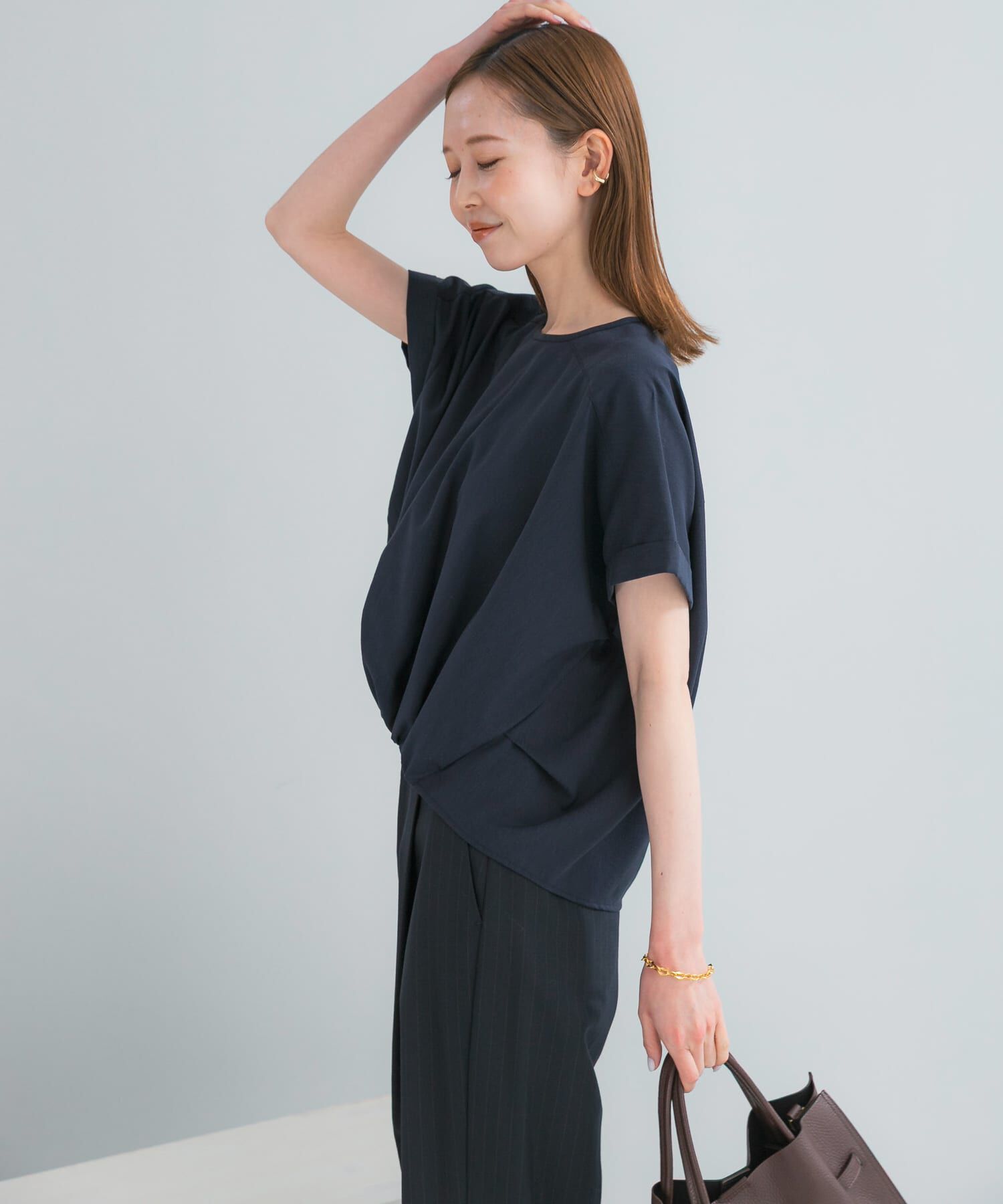 URBAN RESEARCH ROSSO「リネン混ドルマンプルオーバー」|シャツ・ブラウス|