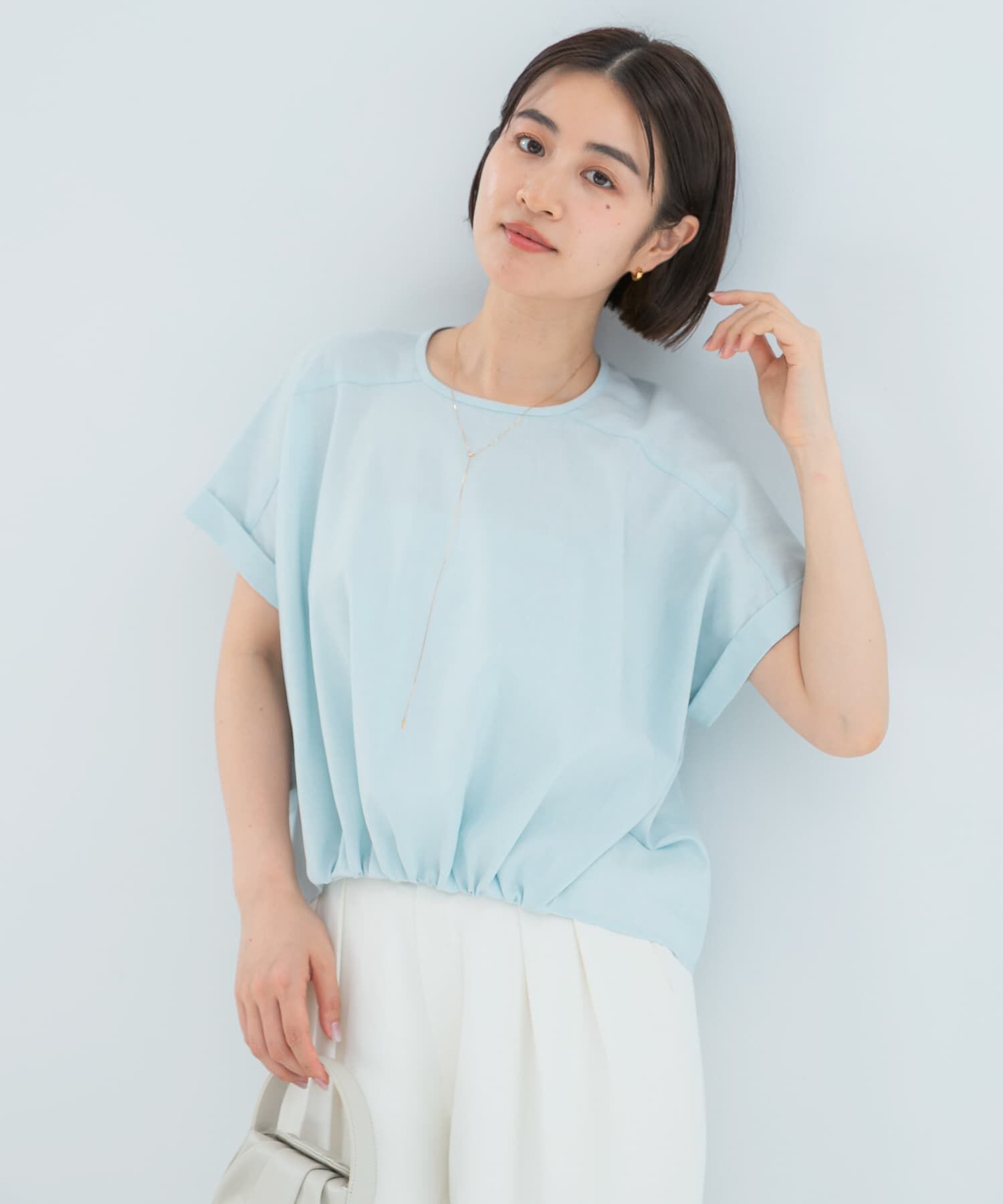 URBAN RESEARCH ROSSO「リネン混ドルマンプルオーバー」|シャツ・ブラウス|