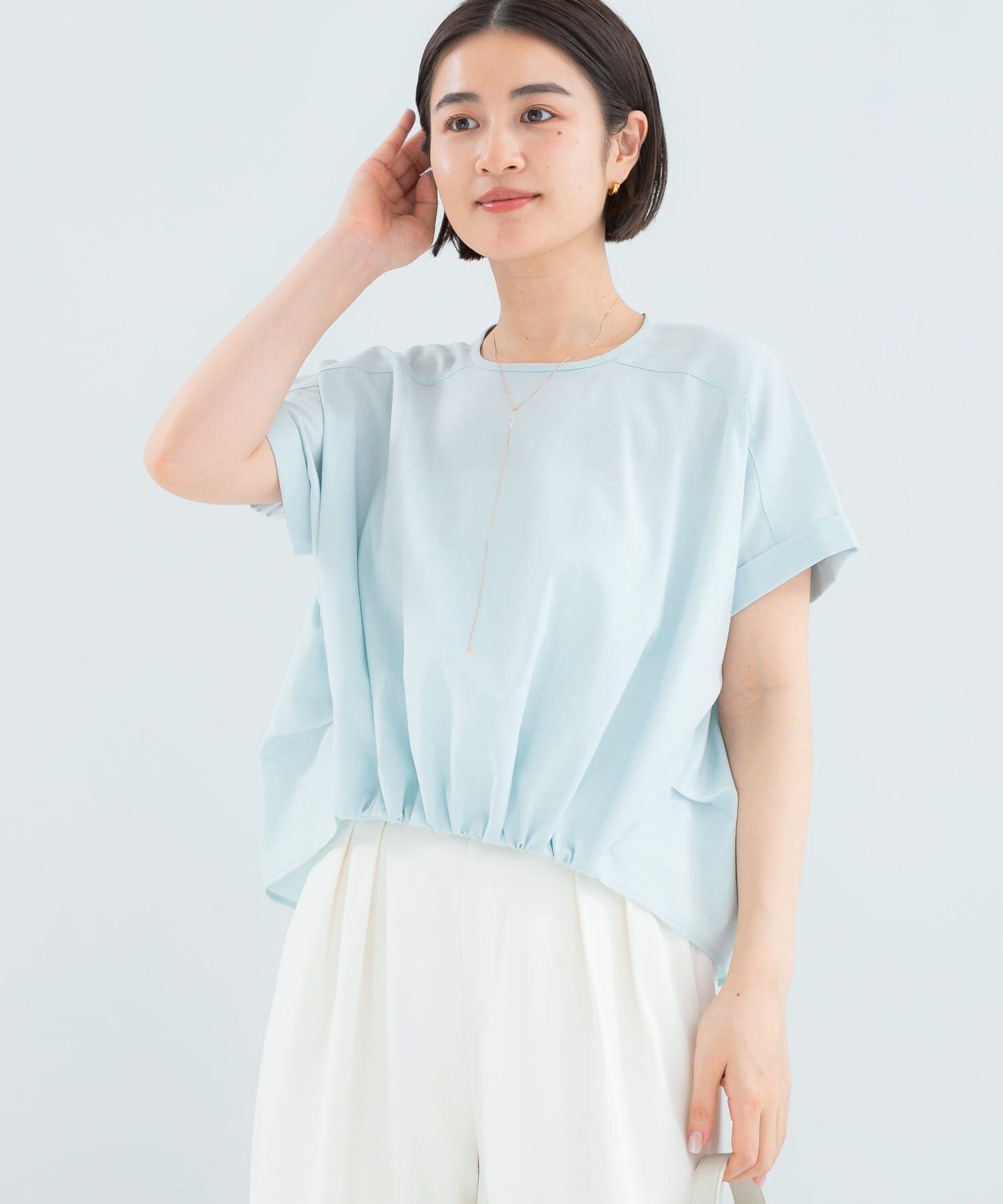 URBAN RESEARCH ROSSO「リネン混ドルマンプルオーバー」|シャツ・ブラウス|