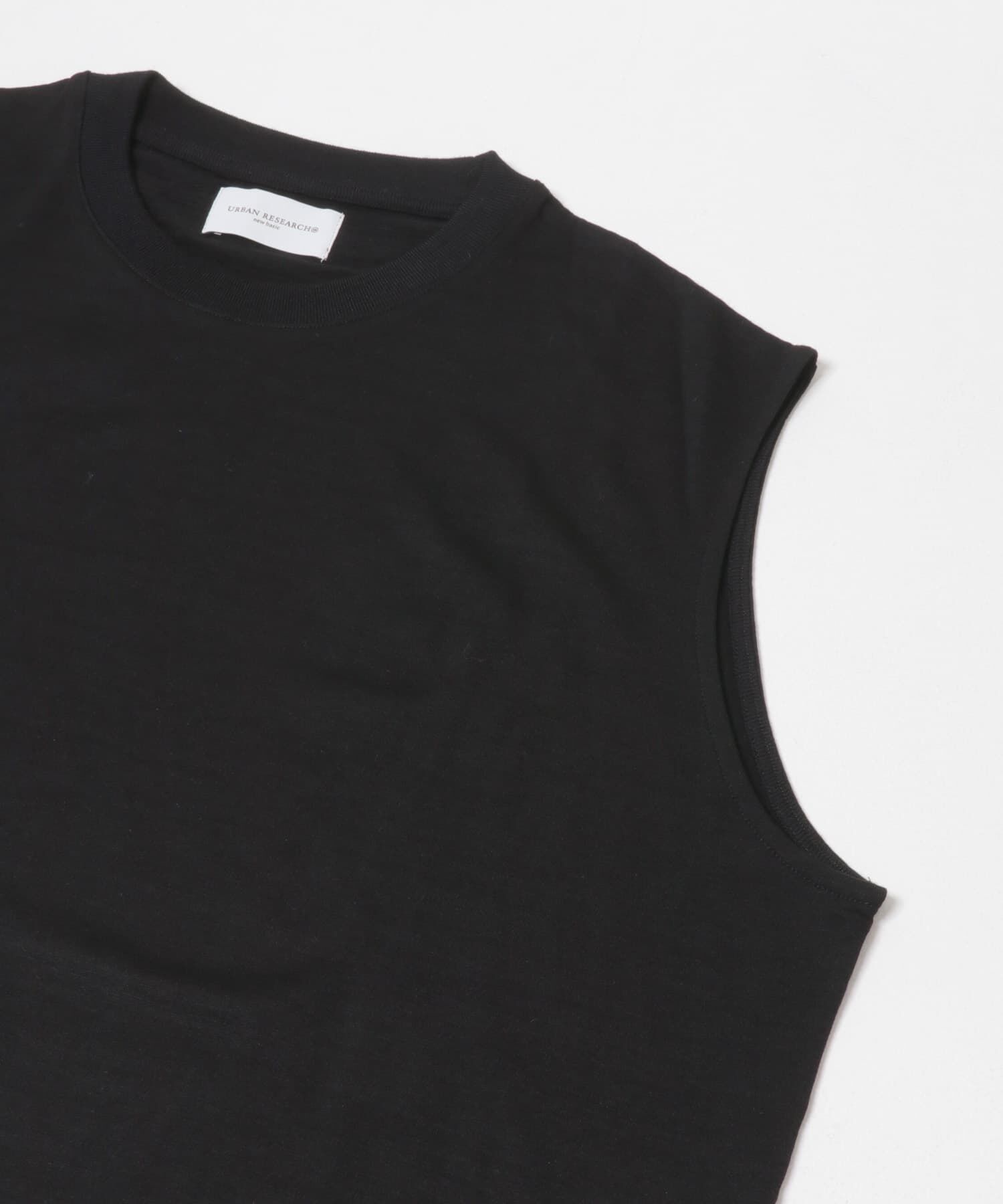 URBAN RESEARCH「『洗濯可』new basic　WASHABLE MERINO WOOL NO-SLEEVE」|Tシャツ・カットソー|