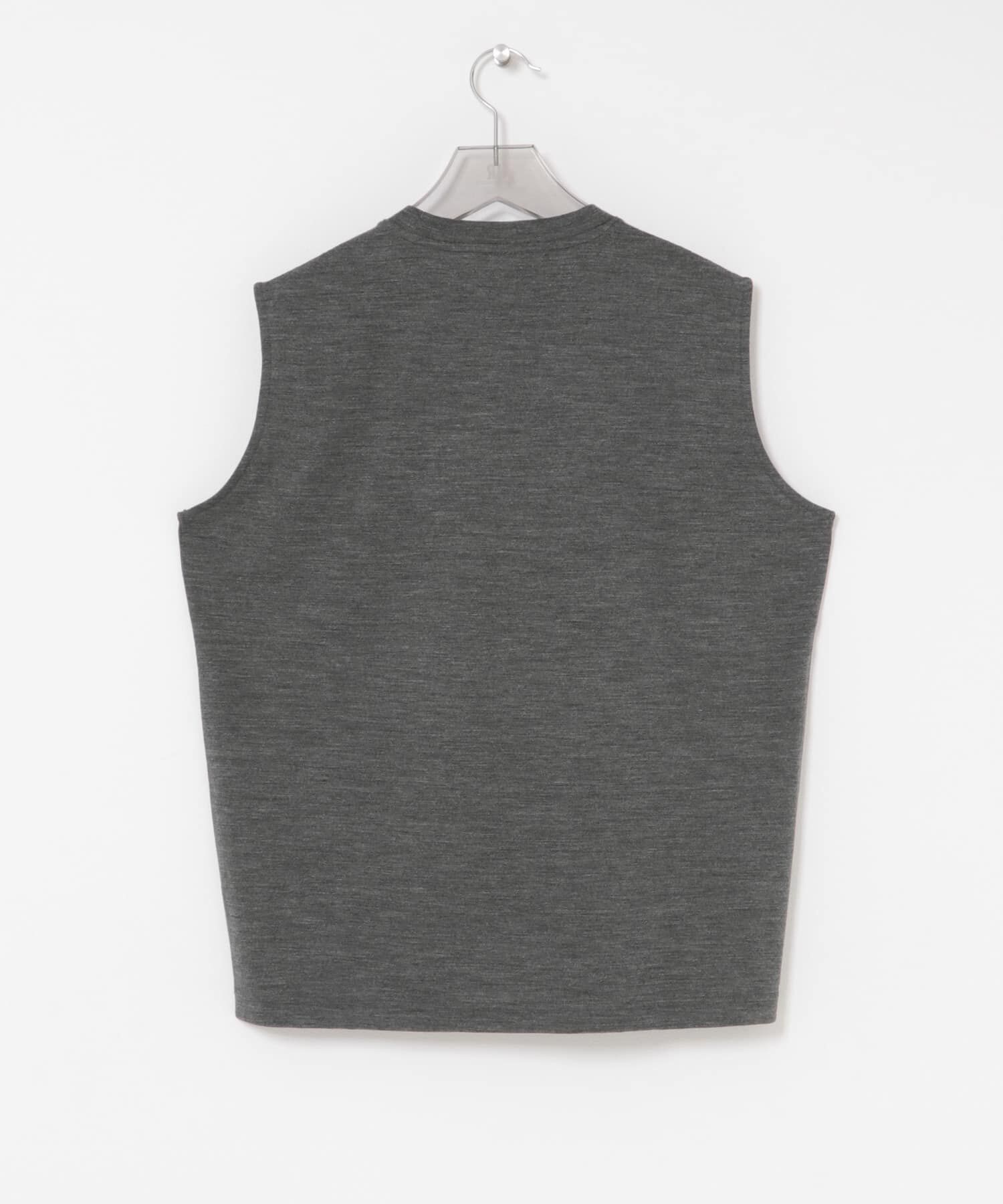 URBAN RESEARCH「『洗濯可』new basic　WASHABLE MERINO WOOL NO-SLEEVE」|Tシャツ・カットソー|