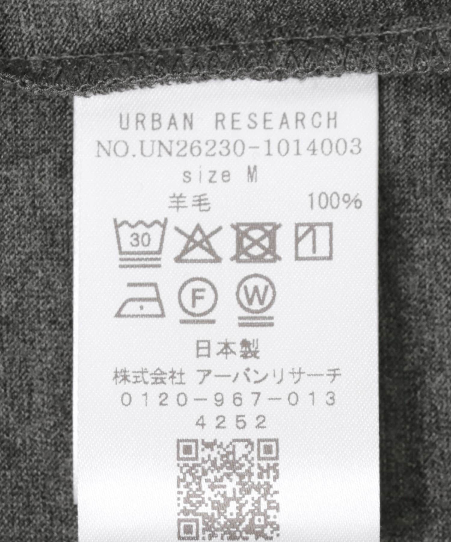 URBAN RESEARCH「『洗濯可』new basic　WASHABLE MERINO WOOL NO-SLEEVE」|Tシャツ・カットソー|