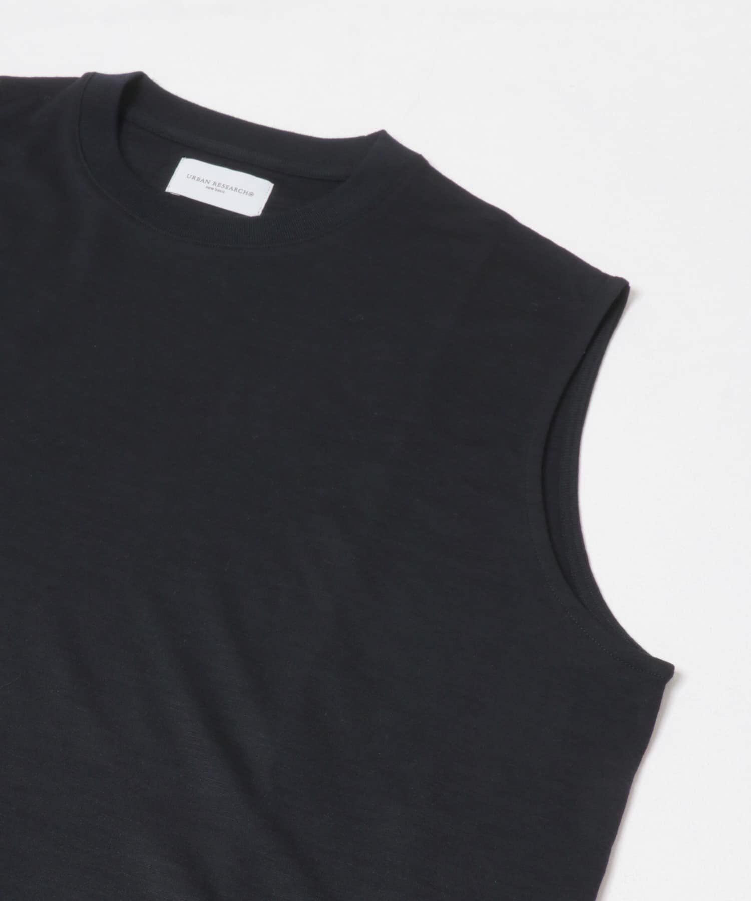 URBAN RESEARCH「『洗濯可』new basic　WASHABLE MERINO WOOL NO-SLEEVE」|Tシャツ・カットソー|