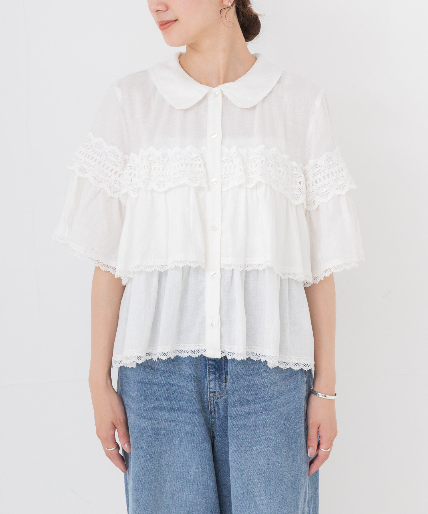 URBAN RESEARCH「Picchi Nia　WARM LINEN」|シャツ・ブラウス|