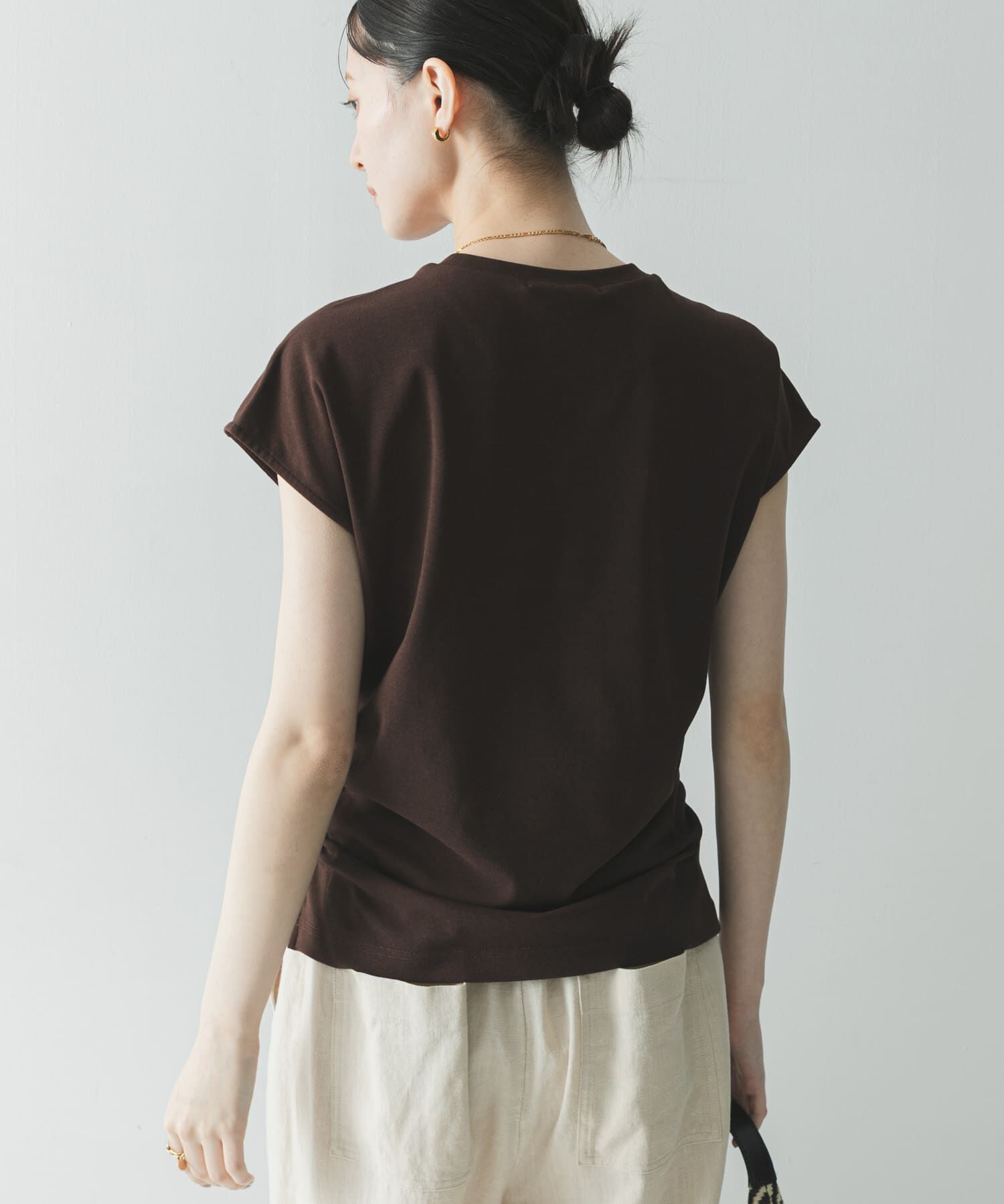 URBAN RESEARCH「サイドギャザーカットソー」|Tシャツ・カットソー|
