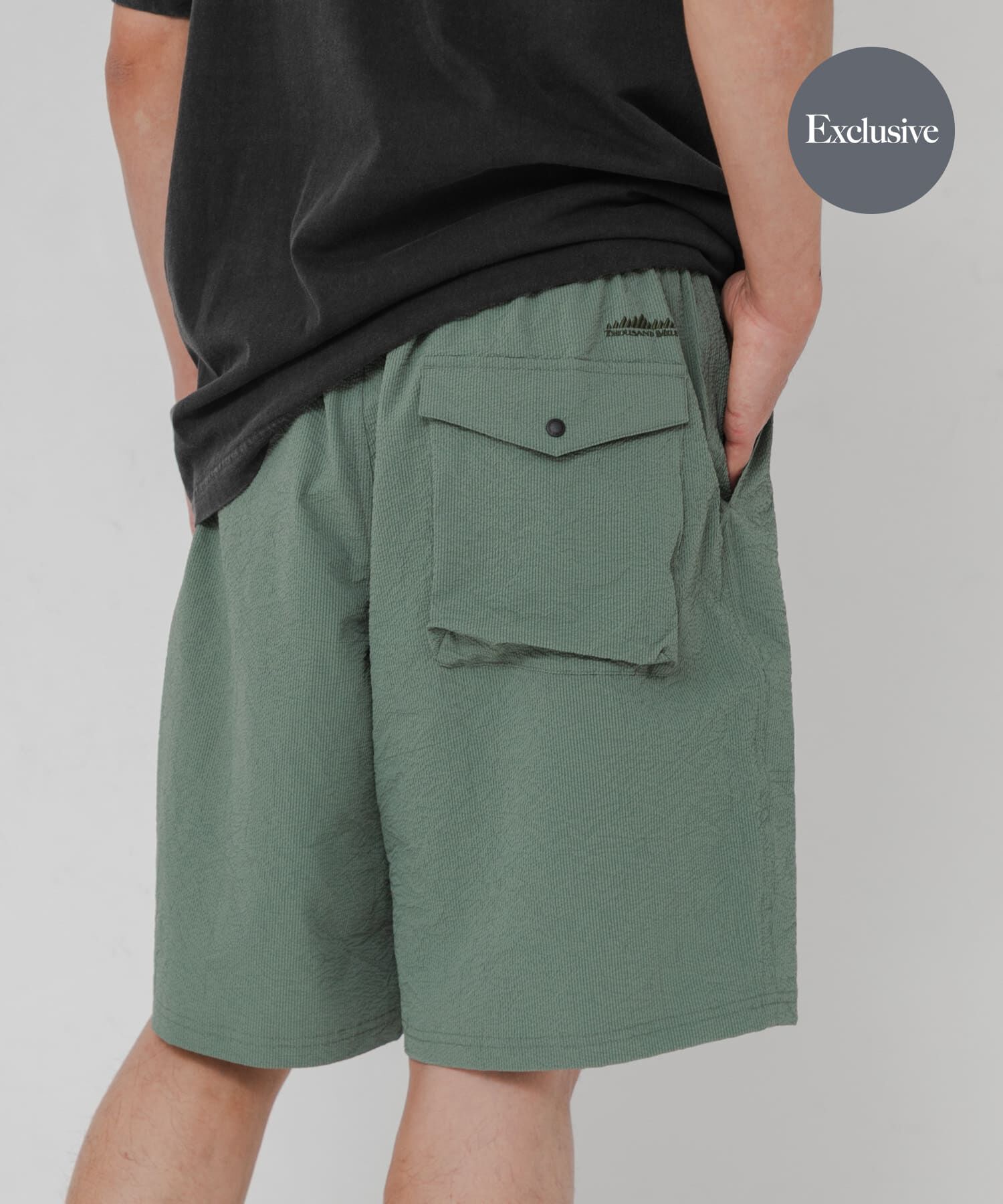 URBAN RESEARCH「『別注』THOUSAND MILE&times;URBAN RESEARCH　SWIM SHORTS」|その他|カーキ