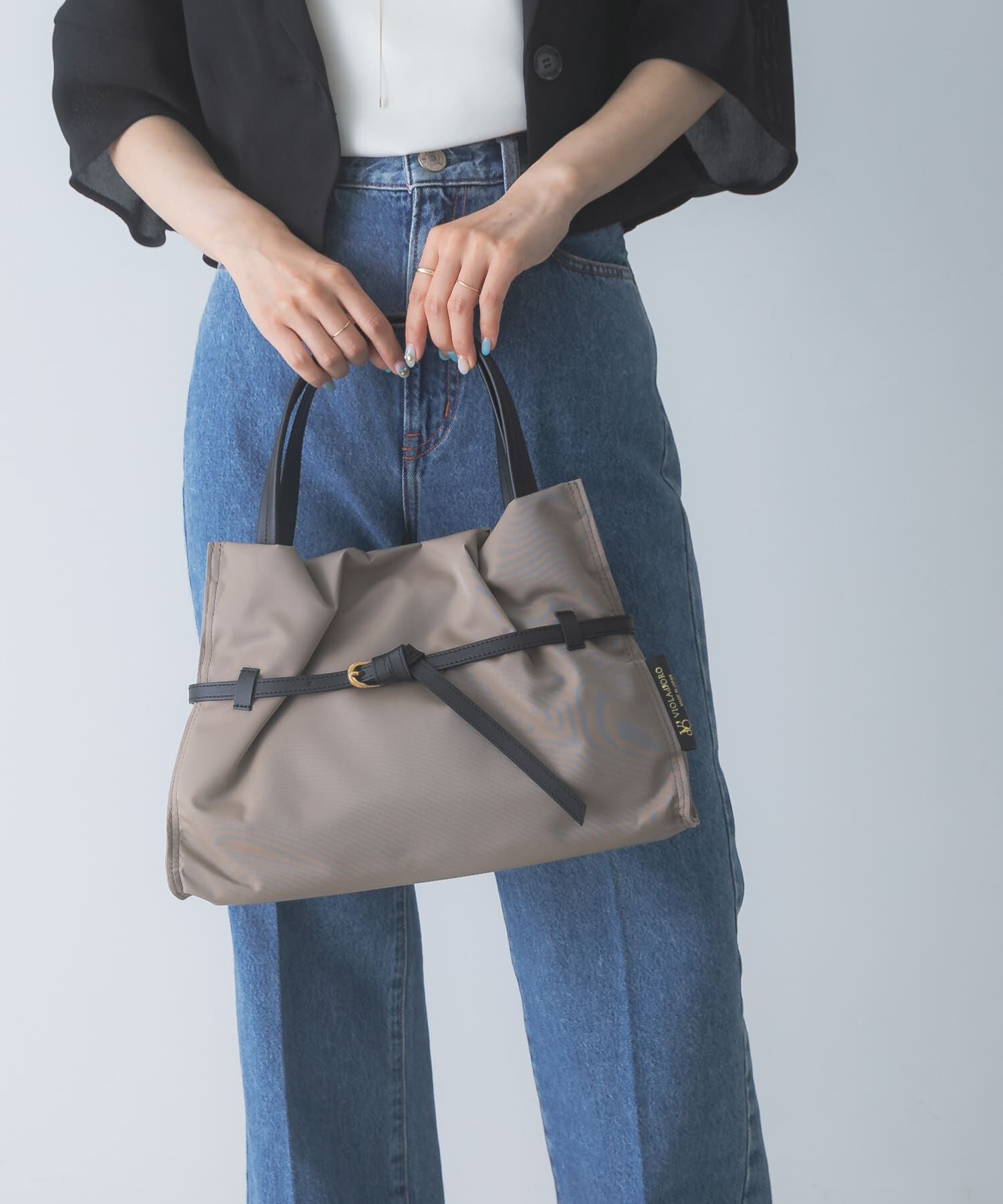 URBAN RESEARCH ROSSO「VIOLAd&rsquo;ORO　ナイロンドロストトートM」|トートバッグ|
