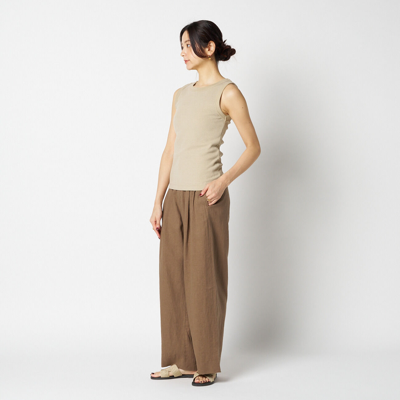 HELIOPOLE「HELIOPOLE FADE RIB TANK」|Tシャツ・カットソー|