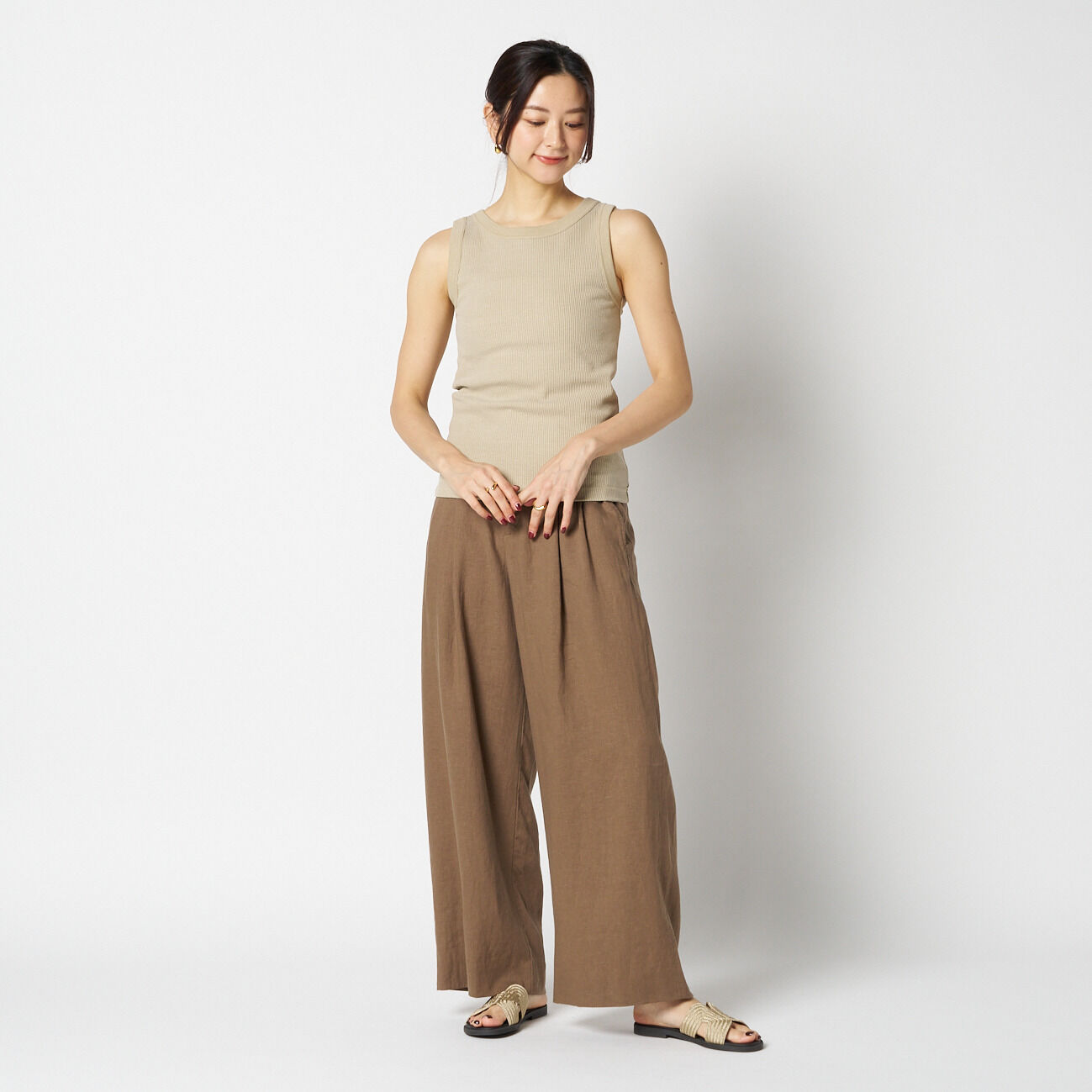 HELIOPOLE「HELIOPOLE FADE RIB TANK」|Tシャツ・カットソー|
