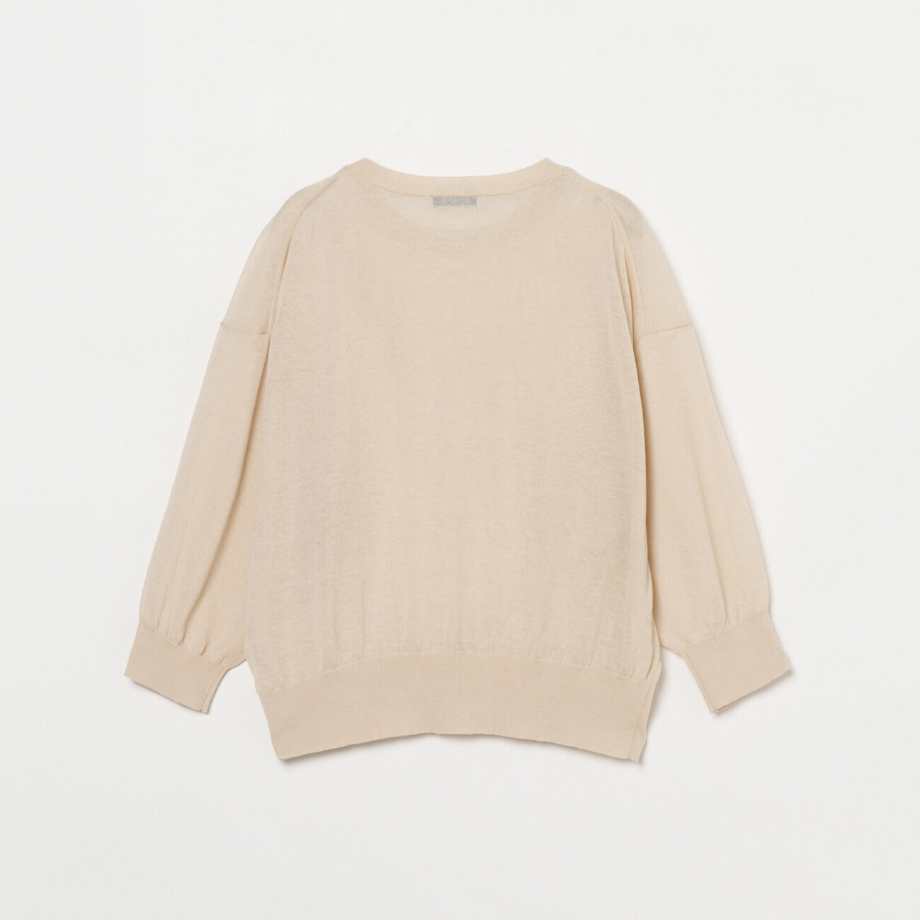 HELIOPOLE「HELIOPOLE SHEER LINEN KNIT CREW NECK」|ニット・セーター|