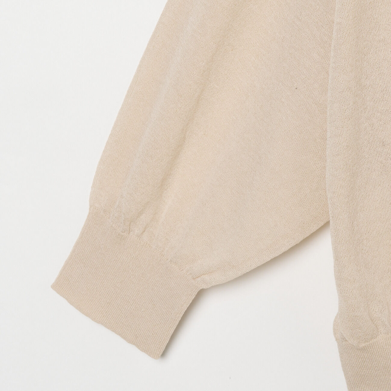 HELIOPOLE「HELIOPOLE SHEER LINEN KNIT CREW NECK」|ニット・セーター|