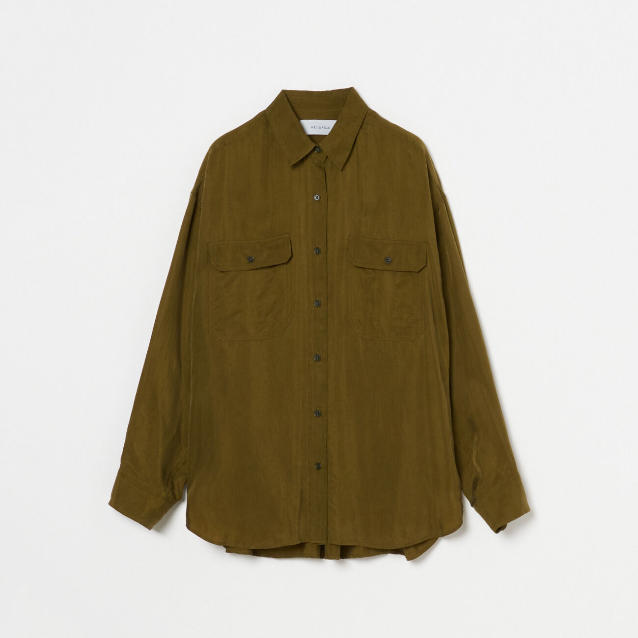 HELIOPOLE「HELIOPOLE FIBRIL POCKET SHIRT」|シャツ・ブラウス|