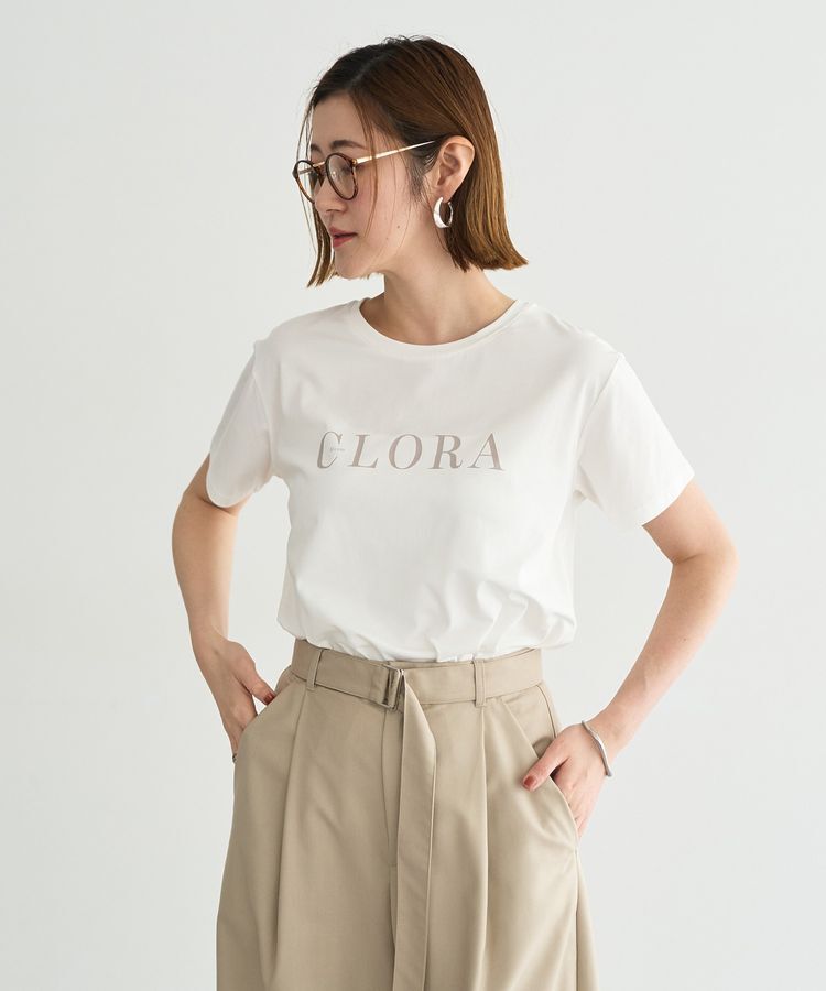 YECCA VECCA「【接触冷感】ロゴTee」|Tシャツ・カットソー|