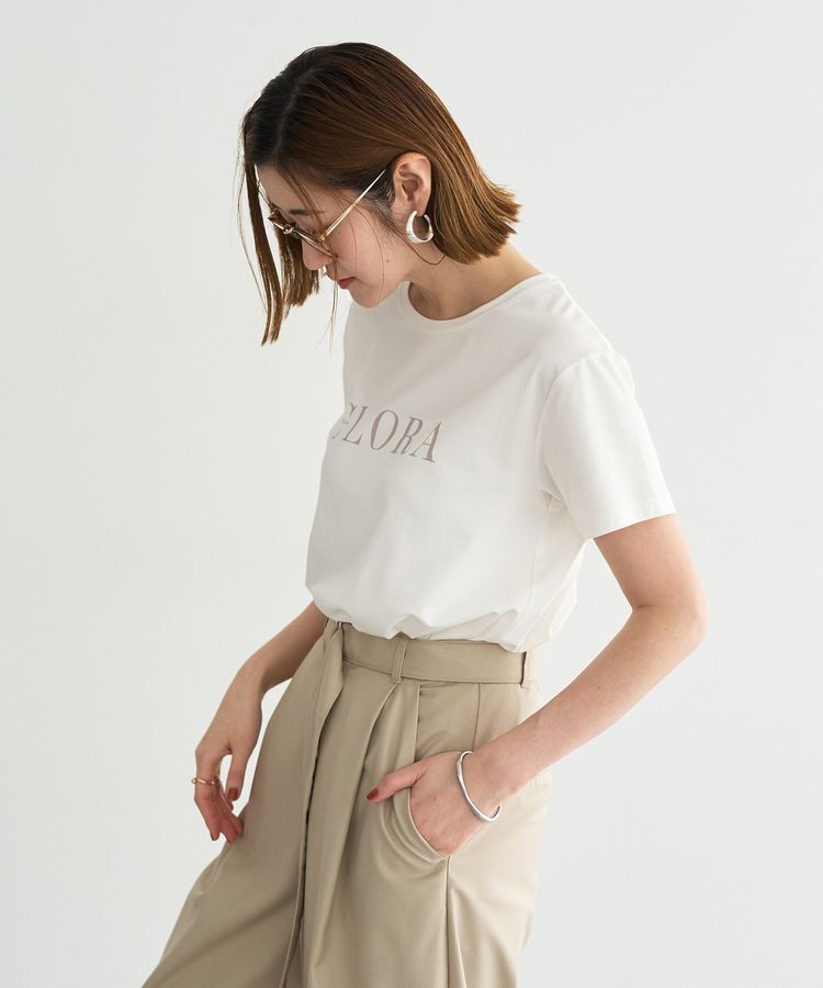YECCA VECCA「【接触冷感】ロゴTee」|Tシャツ・カットソー|