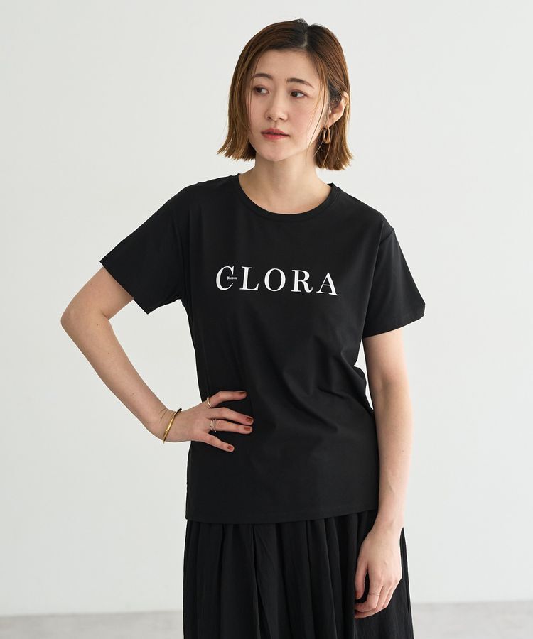 YECCA VECCA「【接触冷感】ロゴTee」|Tシャツ・カットソー|Black