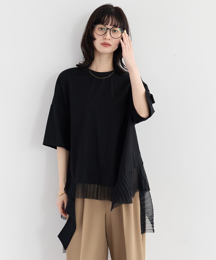 Editt by YECCA VECCA「裾アシメデザインプルオーバー」|Tシャツ・カットソー|