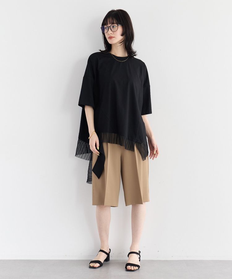 Editt by YECCA VECCA「裾アシメデザインプルオーバー」|Tシャツ・カットソー|