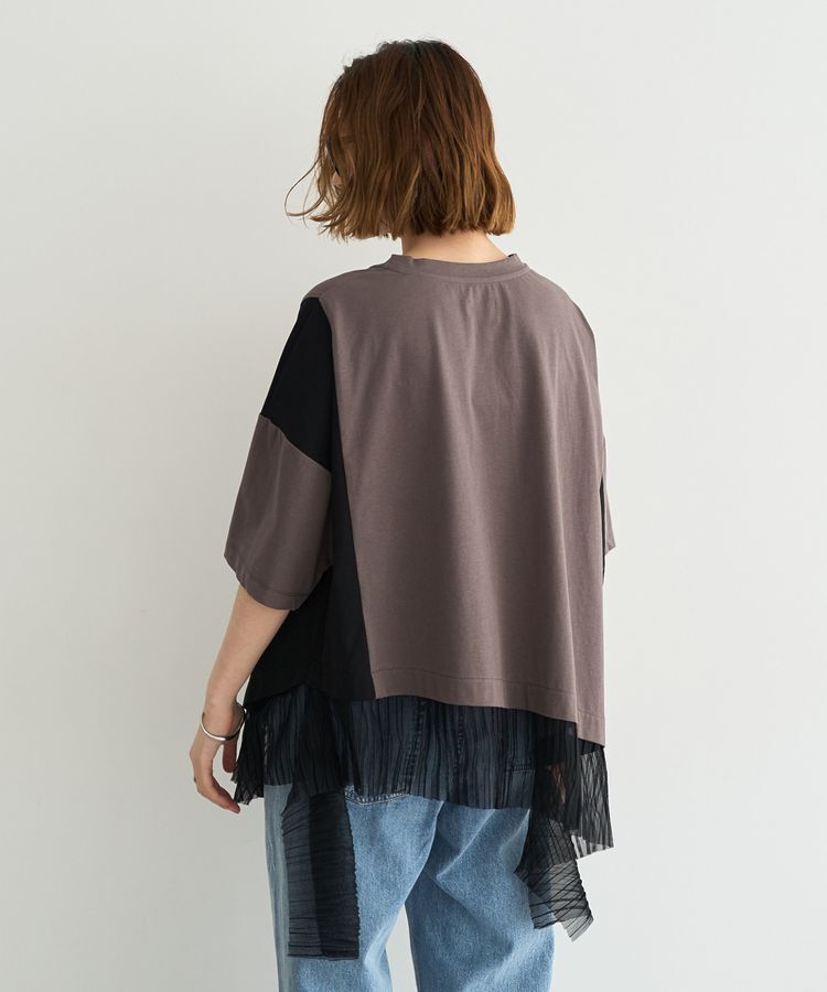 Editt by YECCA VECCA「裾アシメデザインプルオーバー」|Tシャツ・カットソー|