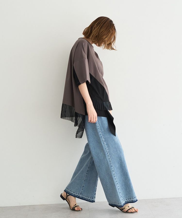 Editt by YECCA VECCA「裾アシメデザインプルオーバー」|Tシャツ・カットソー|