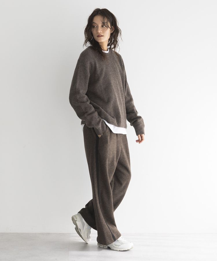 GARAGE OF GOOD CLOTHING「ニットソーサイドラインワイドパンツ」|その他|